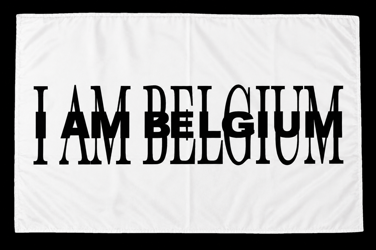 I AM BELGIUM Flag