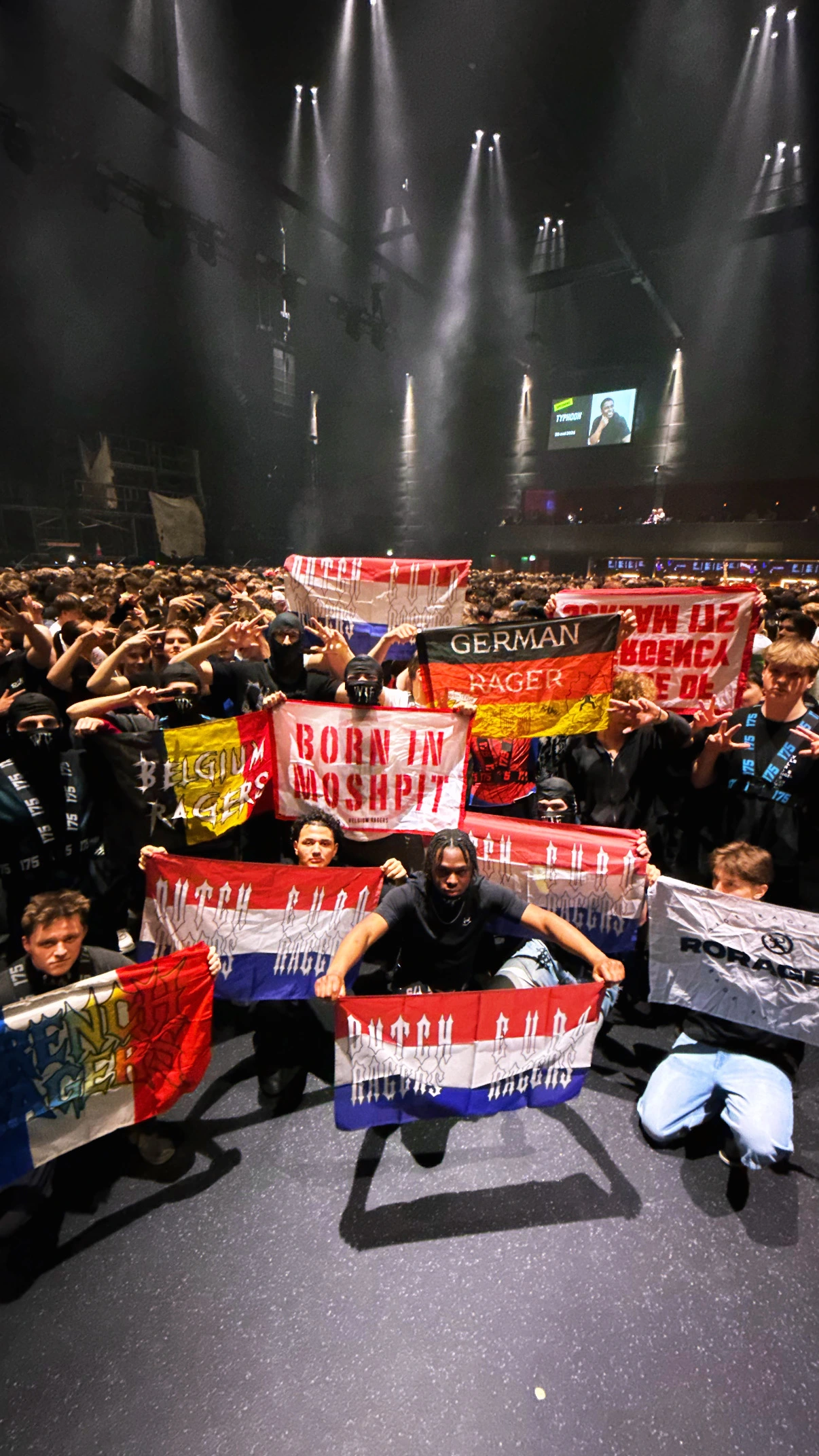 Belgium Ragers crowd