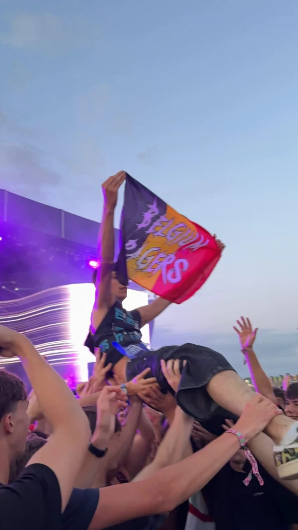 BELGIUM RAGERS FLAG