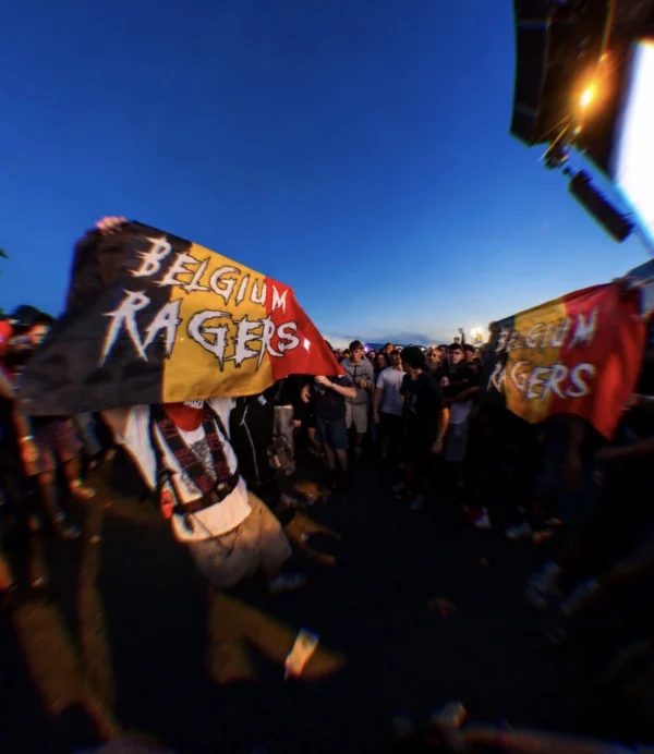 BELGIUM RAGERS FLAG